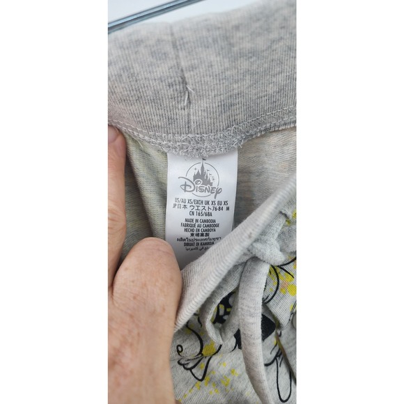 Disney Parks Goofy Grey Paint Splatter Pants Bottoms Joggers XS Oversized - Picture 6 of 6